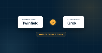 Twinfield koppelen met Grok