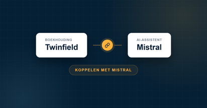 Twinfield koppelen met Mistral