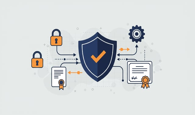 Afbeelding ISO 27001 gecertificeerd: waarom dataveiligheid bij koppelingen cruciaal is