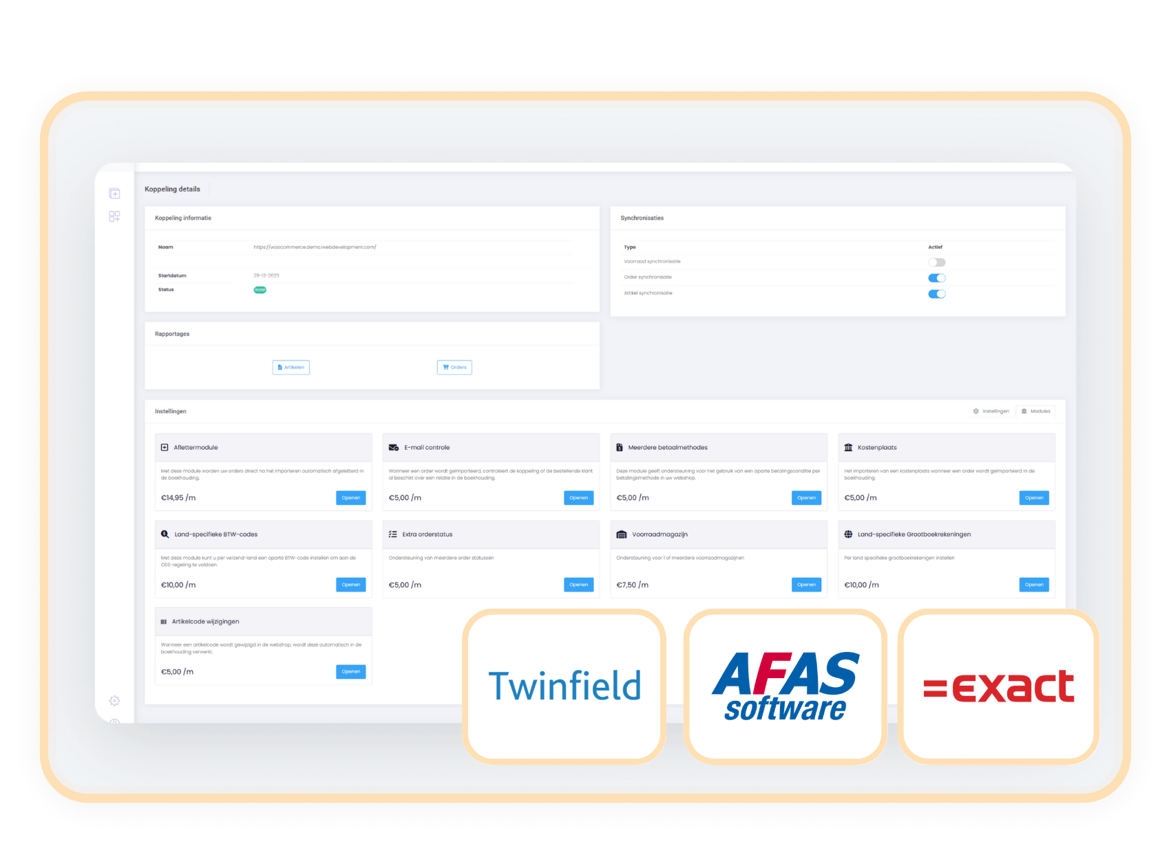 module omzetrekening per land exactonline afas twinfield module omzetrekening per land exactonline afas twinfield